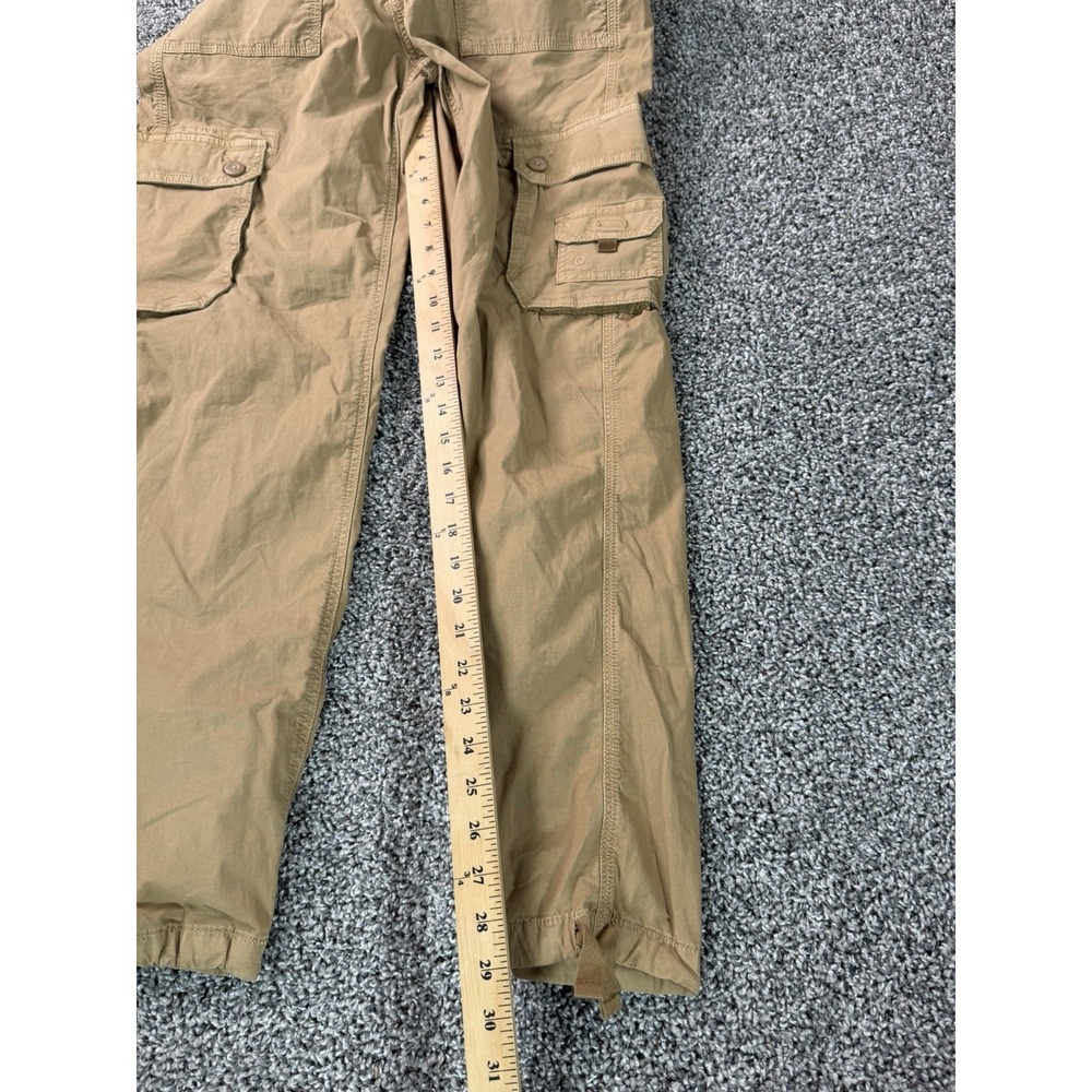 American Eagle Baggy Jogger Cargo Pants Women's Size 2 Beige NWT Baggy - Picture 10 of 12